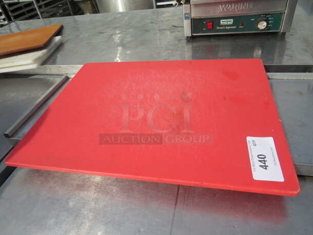 One 18X24 Red Cutting Board.