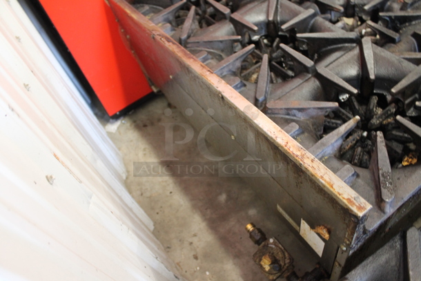 LATE MODEL! Garland Stainless Steel Commercial Countertop Natural Gas Powered 2 Tier 6 Burner Range. - Image 5 of 6