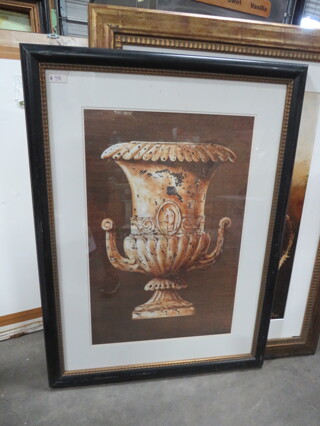 One 36X48 Framed Picture.
