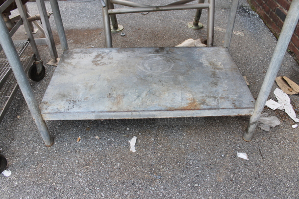Stainless Steel Table w/ Metal Under Shelf. - Image 2 of 2