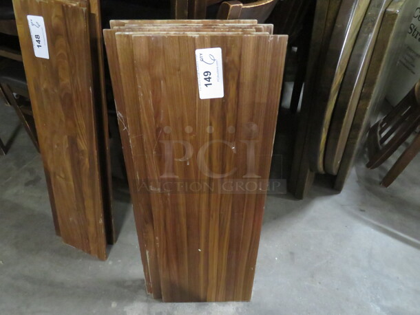 Wooden Shelves. 6XBID - Image 1 of 1