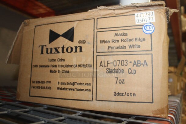 NEW IN BOX! 1 Box (36 Count) Tuxton Alaska 7oz Coffee Cups. 36X Your Bid!  - Image 2 of 2