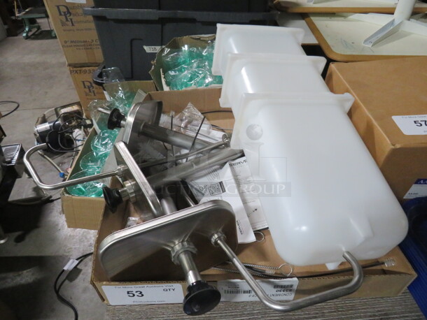 NEW Server Jar With Stainless Steel Pump. 3XBID  - Image 1 of 1