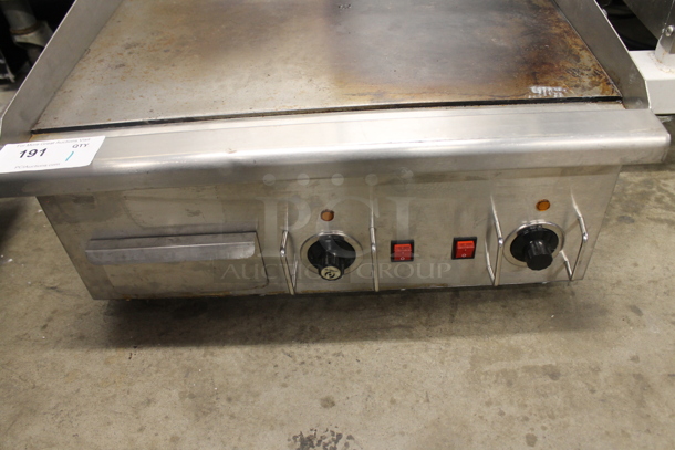 Stainless Steel Commercial Countertop Electric Powered Flat Top Griddle. 208-240 Volts, 1 Phase. - Image 4 of 7