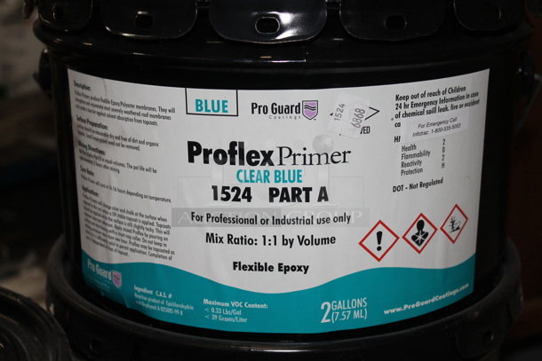 ALL ONE MONEY! Lot of Various Buckets Including Proflex Primer Clear Blue. BUYER MUST REMOVE. - Image 4 of 6