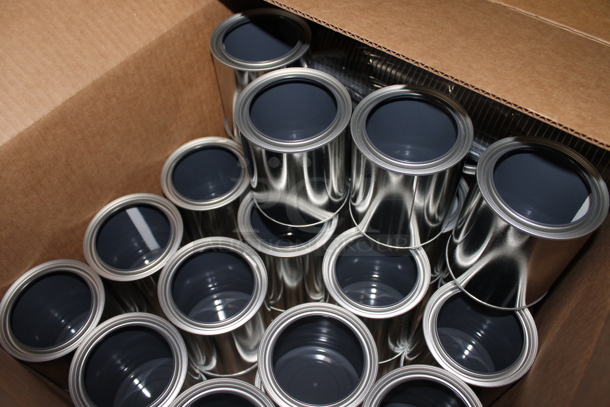 ALL ONE MONEY! PALLET LOT of BRAND NEW Uline Metal Tins. No Lids. BUYER MUST REMOVE. - Image 2 of 2