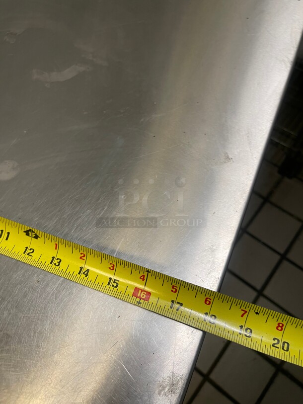 Clean! Commercial Stainless Steel Table With Shelf NSF 18x30x35 - Image 4 of 6