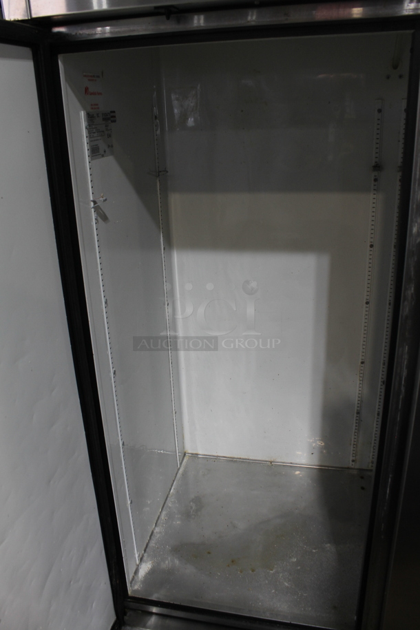 True T-49 Stainless Steel Commercial 2 Door Reach In Cooler on Commercial Casters. 115 Volts, 1 Phase. Tested and Working! - Image 4 of 6