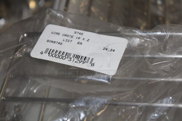 ALL ONE MONEY! Various Items Including Silverware, Wire Grates, And Straw Dispenser.  - Image 4 of 7