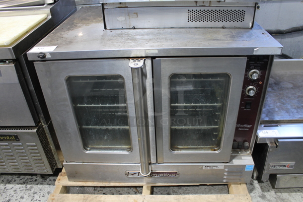 Southbend SLES/10SC SilverStar Stainless Steel Commercial Electric Powered Full Size Convection Oven w/ View Through Doors, Metal Oven Racks and Thermostatic Controls. 208 Volts, 3 Phase. - Image 1 of 6