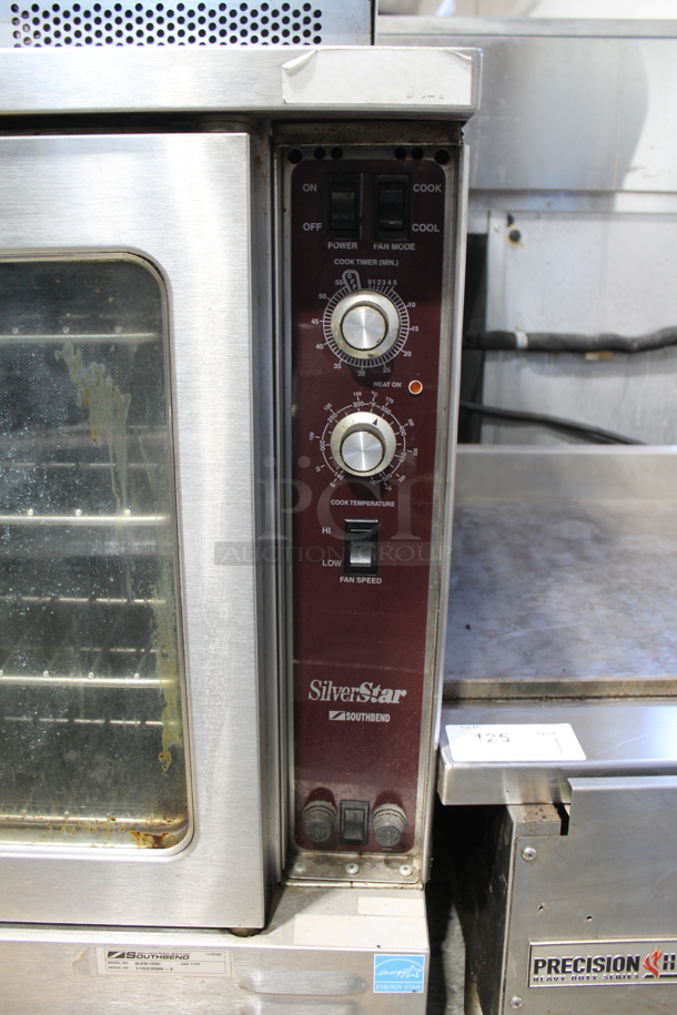 Southbend SLES/10SC SilverStar Stainless Steel Commercial Electric Powered Full Size Convection Oven w/ View Through Doors, Metal Oven Racks and Thermostatic Controls. 208 Volts, 3 Phase. - Image 2 of 6