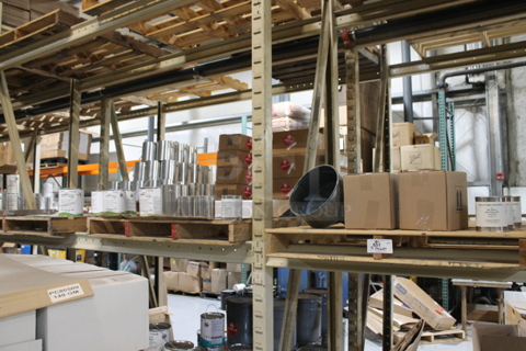 ALL ONE MONEY! THREE PALLET LOT of Various Items Including EPDM Rubber Sealant. BUYER MUST REMOVE.