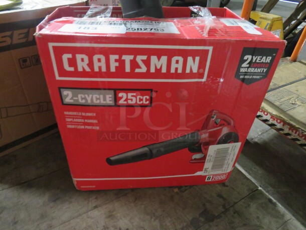 One Craftsman Gas Blower. Missing Tube And Cord. - Image 1 of 1