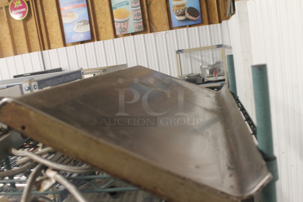 ALL ONE MONEY! Lot of 2 Tiers of Various Items Including Metal Bowl, Shelf and Humidifier Pads - Image 4 of 6