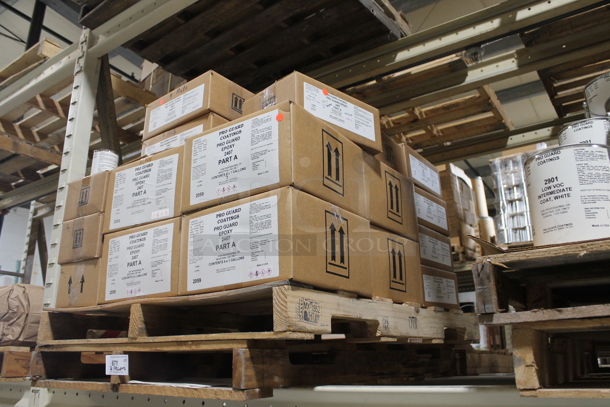 ALL ONE MONEY! THREE PALLET LOT of Various Items Including Pro Guard Epoxy Part A and C. BUYER MUST REMOVE. - Image 4 of 6