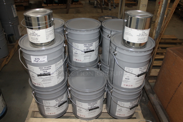 ALL ONE MONEY! PALLET LOT of Various Items Including Pro Guard Coatings and Liquid Rubber. BUYER MUST REMOVE. - Image 3 of 6