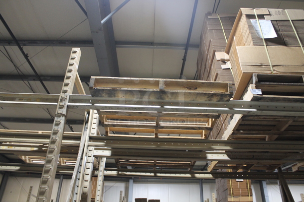 ALL ONE MONEY! PALLET LOT of BRAND NEW Cardboard w/ Three Extra Pallets. BUYER MUST REMOVE. - Image 3 of 4