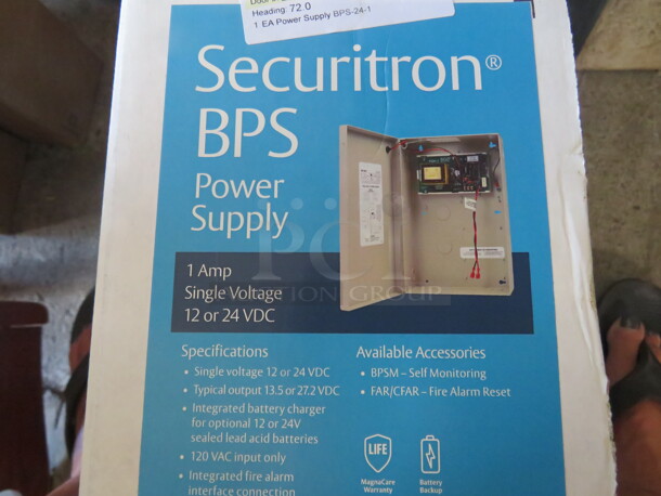 One Assa Abloy Power Supply. - Image 1 of 2