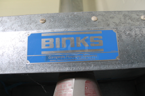 Binks Metal Cabinet w/ Light. BUYER MUST REMOVE. - Image 5 of 8