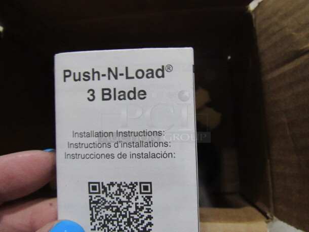 One NEW 3 Blade Push And Load.  - Image 2 of 2