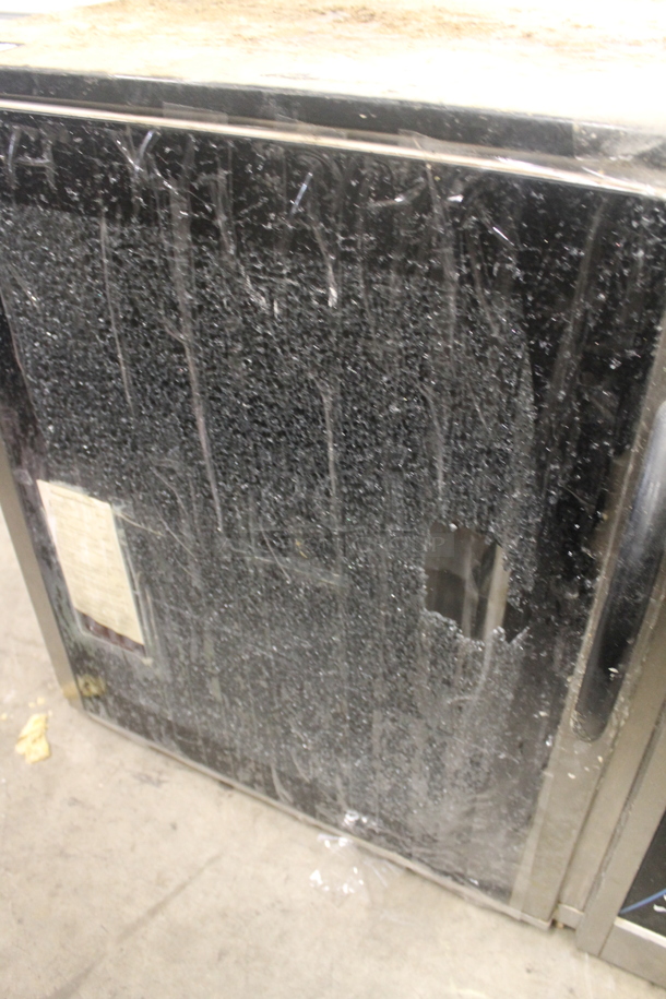 Turbofan 85 Stainless Steel Commercial Convection Oven w/ View Through Door. See Pictures For Glass Damage. - Image 5 of 6