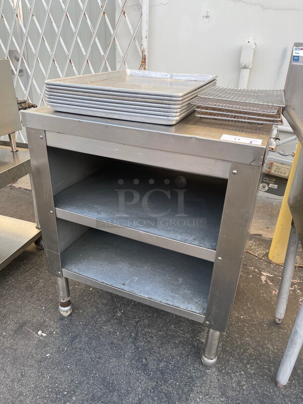 Clean! Stainless Steel Commercial Table NSF 30x24x36 - Image 1 of 8
