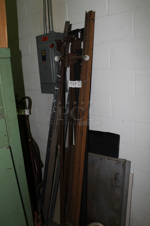 ALL ONE MONEY! Lot of Various Items Including Metal and Wooden Pieces. BUYER MUST REMOVE. - Image 3 of 3