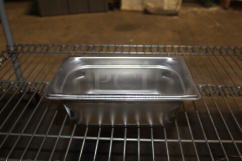 NEW! 14 Vollrath 1/4 Size x 4" Stainless Steel Perforated Insert/Pans. 14X Your Bid! 