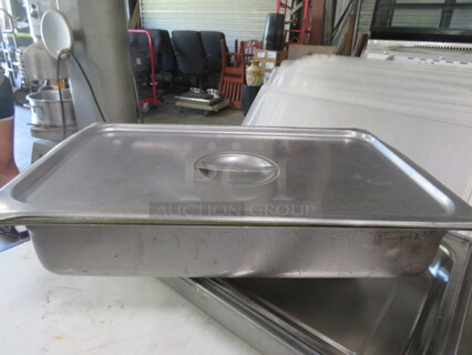 Full Size 4 Inch Deep Hotel Pan With Lid. 2XBID