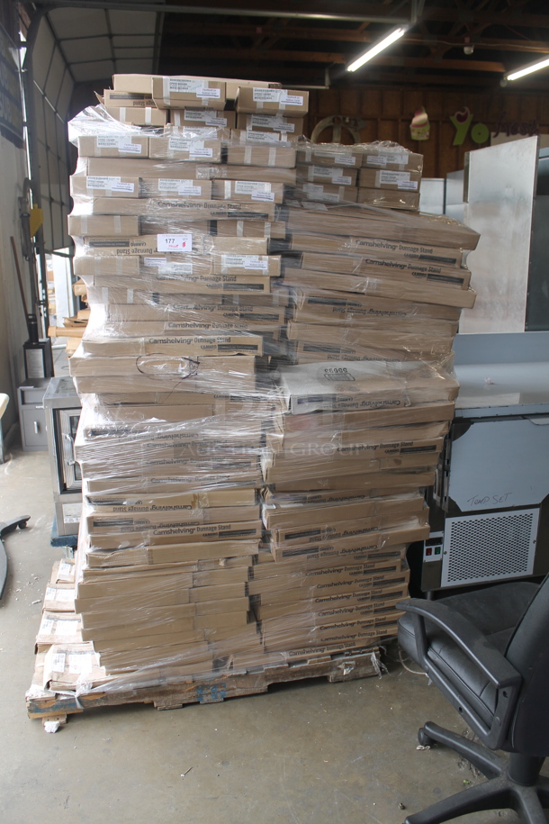 ALL ONE MONEY! PALLET LOT OF BRAND NEW IN BOX Cambro Dunnage Rack Stands! - Image 1 of 4