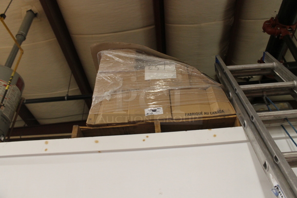 ALL ONE MONEY! Lot of Various Items Including Pallet of Boxes, Box of Fluorescent Lights. BUYER MUST REMOVE. - Image 2 of 4