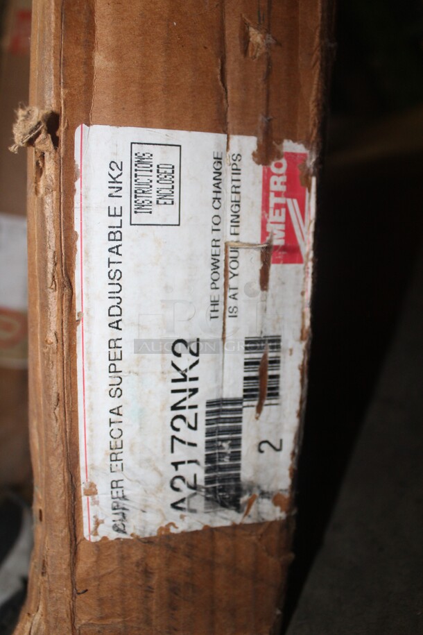 NEW! 1 Metro ShelF AR2172NK2 21X72, 2 Metro Shelves A2172NK2 21X72 And 1 Metro Shelf 18x60. 4X Your Bid!  - Image 3 of 3
