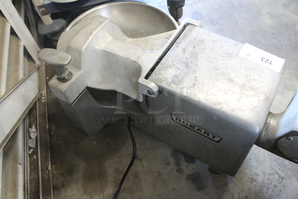 Hobart 84145 Metal Commercial Countertop Buffalo Chopper w/ S Blade. 115 Volts, 1 Phase. Tested and Working! - Image 9 of 10
