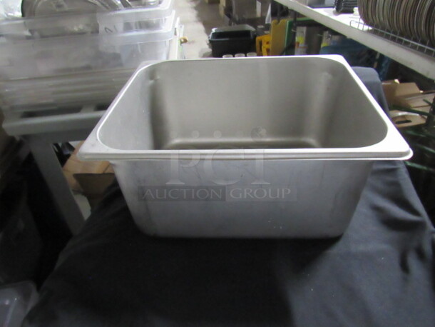 Half Size 6 Inch Deep Hotel Pan. 2XBID - Image 1 of 1