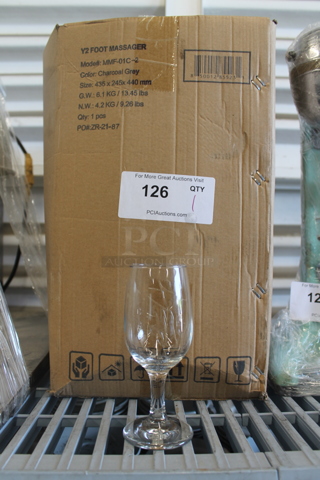 ALL ONE MONEY! Box of Wine Glasses.