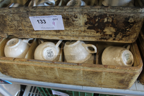 ALL ONE MONEY! Lot of 4 Dish Caddies of Various Dishes Including Ceramic Mugs - Image 4 of 5