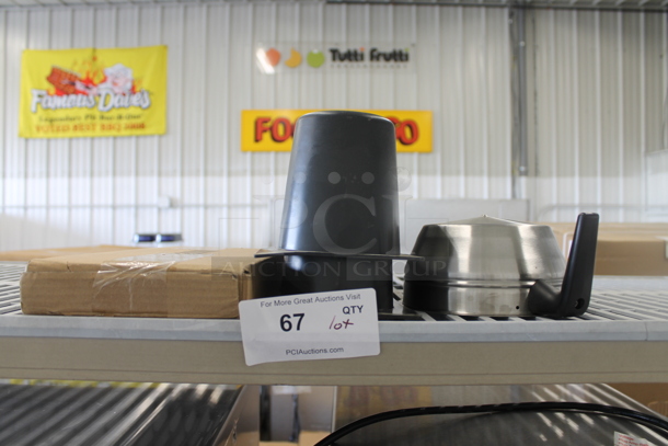 ALL ONE MONEY! Lot of Various Items Including Poly Bins and Metal Brew Basket - Image 1 of 1