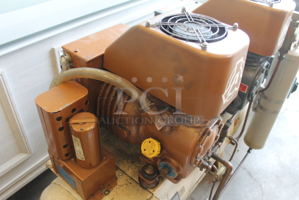 Air Techniques L-66 Metal Commercial Floor Style Dental Air Compressor. 230 Volts, 1 Phase. - Image 5 of 7