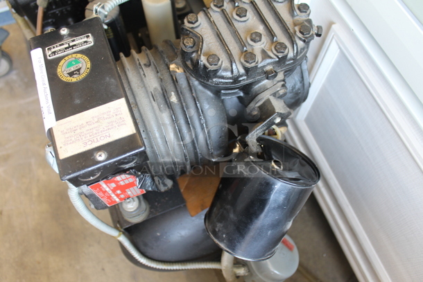McKesson 50320 Metal Commercial Floor Style Dental Air Compressor. 230 Volts, 1 Phase. - Image 4 of 5