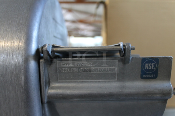 Nemco Metal Commercial Vegetable Slicer Mounted to Cutting Board. - Image 3 of 4