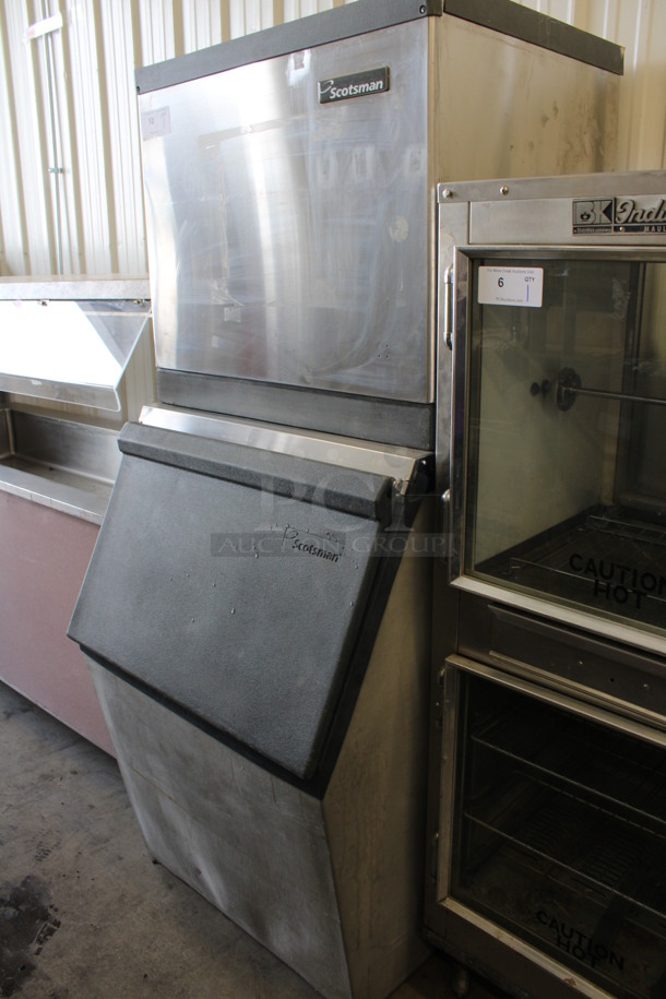 Scotsman Model CME506WS-1F Stainless Steel Commercial Water Cooled Ice Head on Bin. 115 Volts, 1 Phase. 30x34x72 - Image 2 of 6