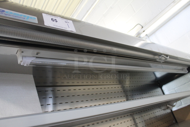 2021 Cosmo Stainless Steel Commercial Floor Style Open Grab N Go Merchandiser w/ Metal Shelves. 230 Volts. - Image 4 of 10