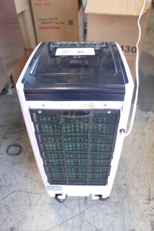 BRAND NEW SCRATCH AND DENT! Costway EP23430 Poly Floor Style Portable Air Cooler. 110-120 Volts, 1 Phase. Tested and Working! - Image 6 of 8
