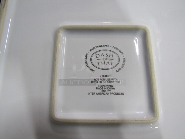 8X4 Dash Of That 2 Quart Microwave/Dishwasher/Freezer/Oven Safe Serving Dish. 2XBID - Image 2 of 2
