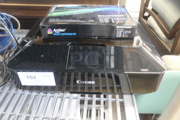 Canon MG6320 Countertop Printer Copier Scanner w/ Ink Cartridges. - Image 1 of 6