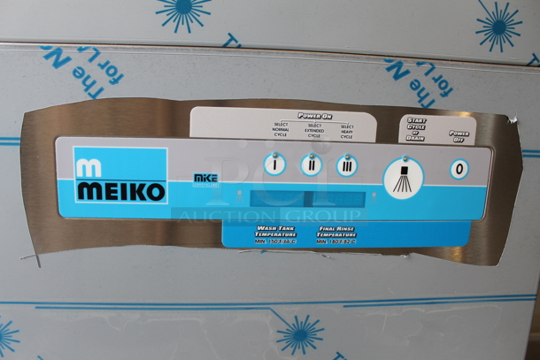 BRAND NEW! Meiko DV270.2 Stainless Steel Commercial High Temperature Hi Temp Pot and Pan Washer w/ Built In Booster. 460 Volts, 3 Phase. Stock Picture Used As Gallery Picture - Image 7 of 12