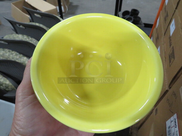 6 Inch Yellow Bowls. 10XBID - Image 2 of 2