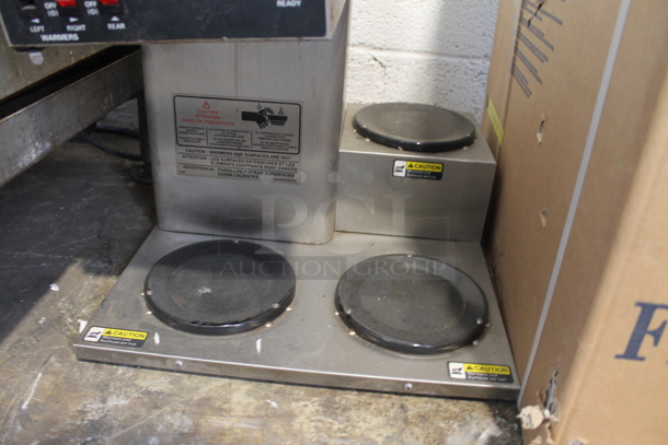 Grindmaster BL-3PW Stainless Steel Commercial Countertop 3 Burner Coffee Machine. 120 Volts, 1 Phase. - Image 2 of 7