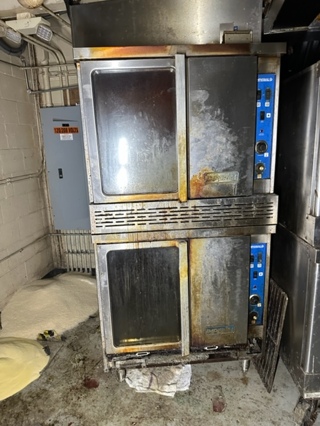 Imperial Natural Gas Oven. 2XBID. 38X41X36.5