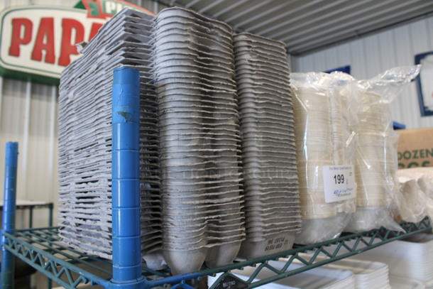 ALL ONE MONEY! Lot of Disposable To Go Containers and Disposable Egg Crates! - Image 4 of 4